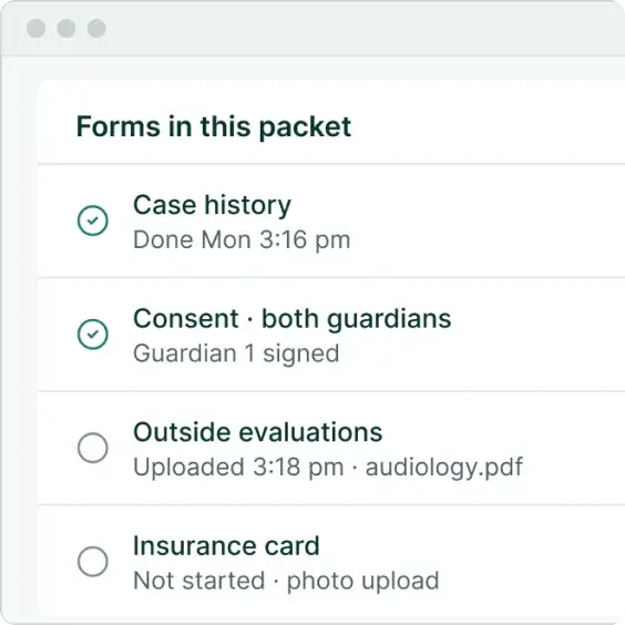 Packet progress in Soli showing the outside evaluation uploaded